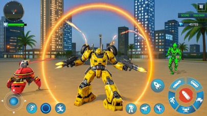 Futuristic War Robot Games 3D Screenshot