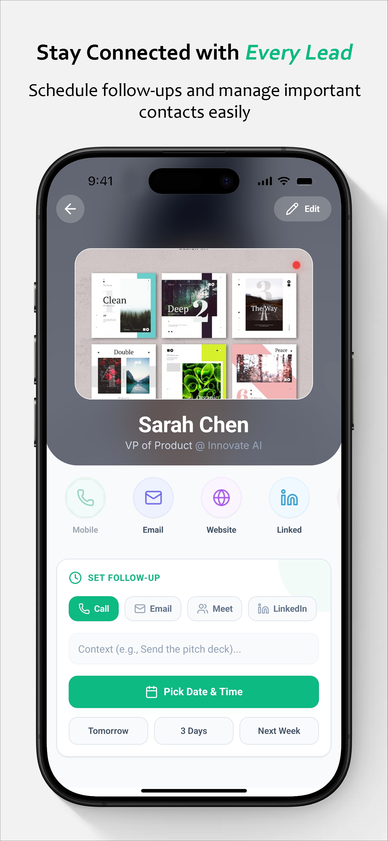 Business Card Scanner & CRM screenshot 6