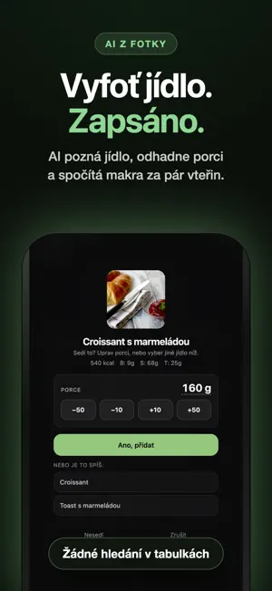 kCalori — kalorická tabulka screenshot 1
