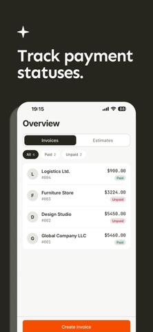 Invoice Maker - Invoizen Screenshot 3 of 5