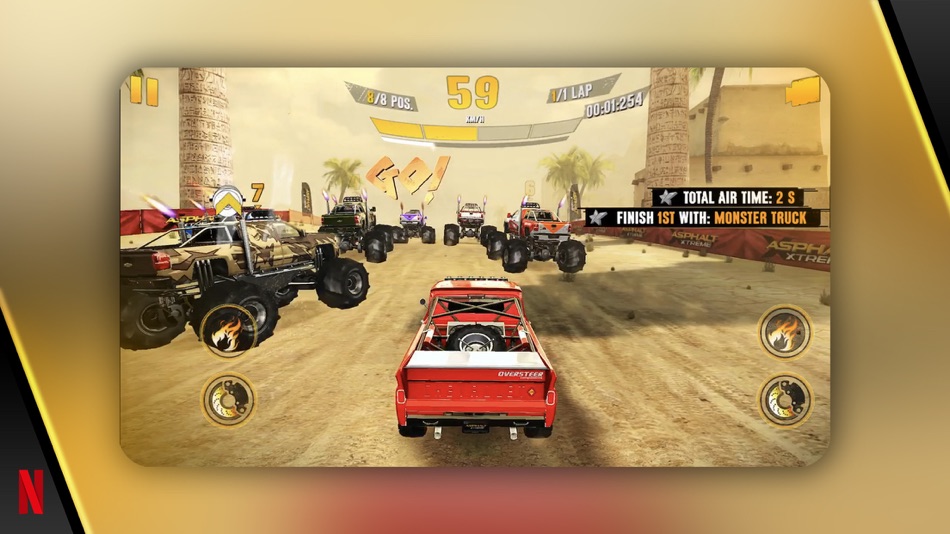 #5. Asphalt Xtreme (iOS) От: Netflix, Inc.