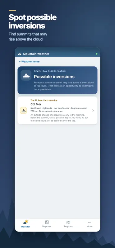 Mountain Weather screenshot 5 of 6