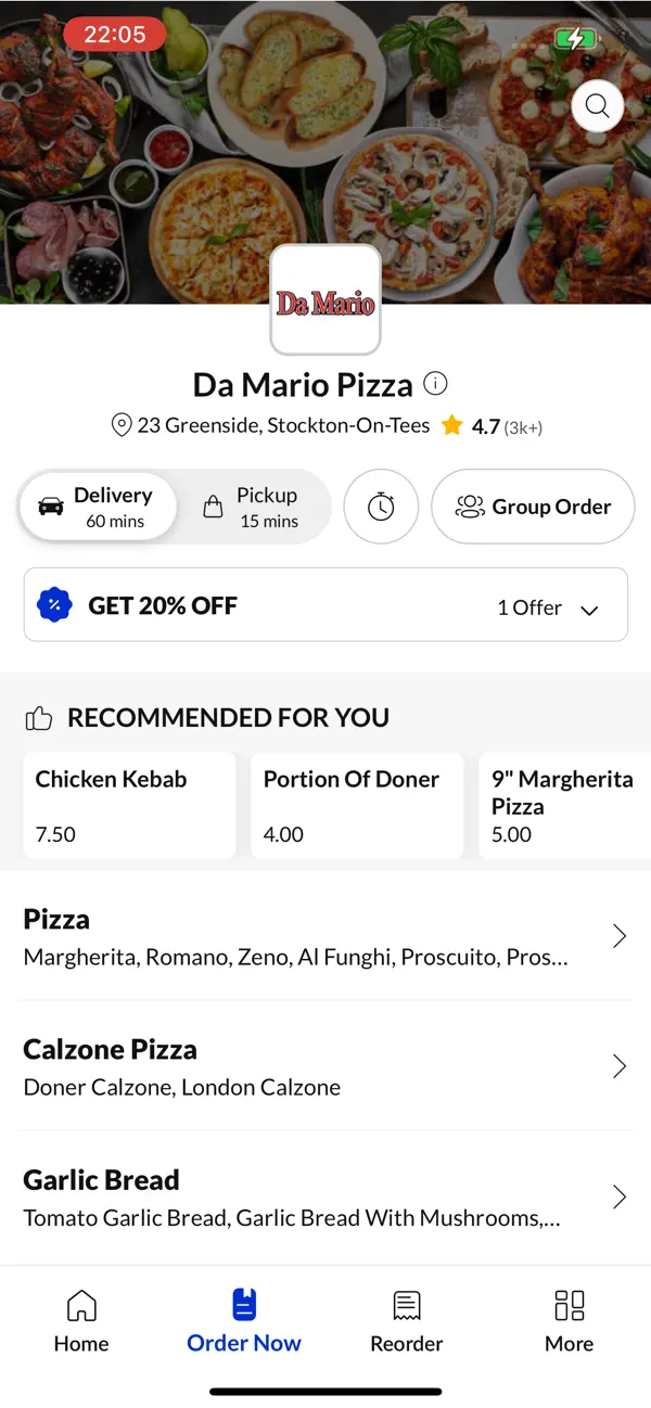 Screenshot #3 pour Da Mario Pizza.