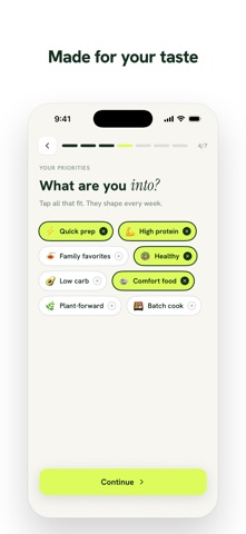 Whipp: Meal Planner & Recipes App Store screenshot 4