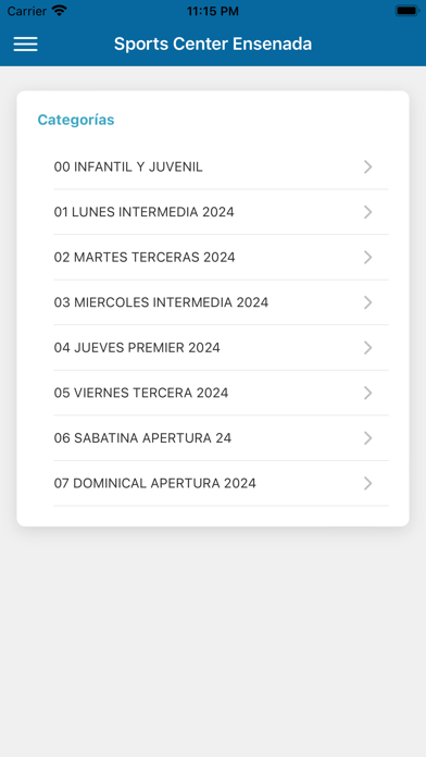 Sports Center Ensenada Screenshot