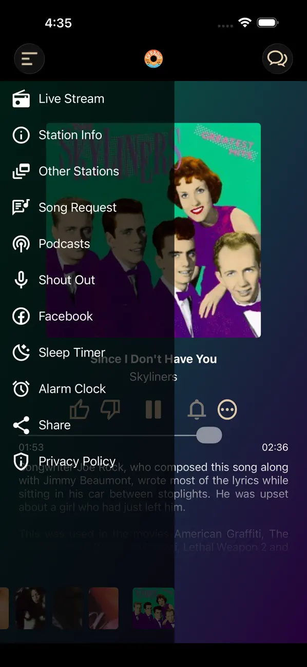 Screenshot #2 pour CV Radio