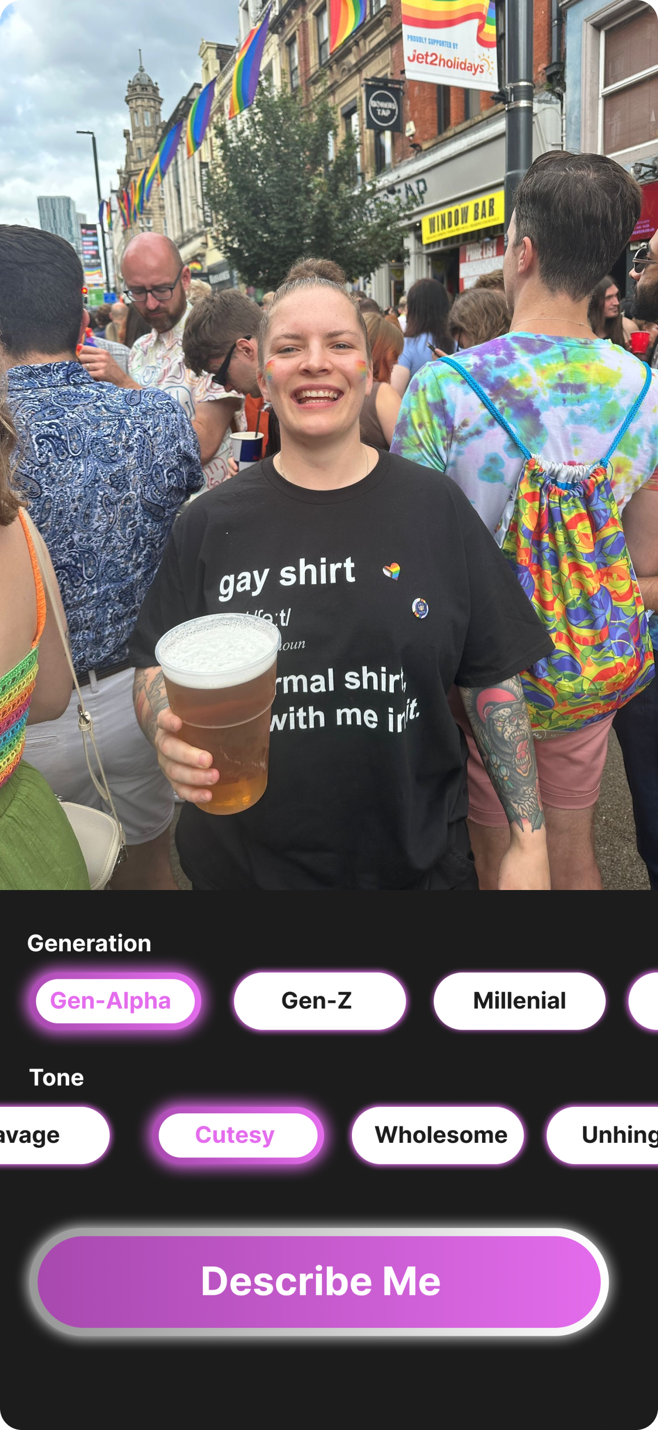 DescribeMe: Caption App