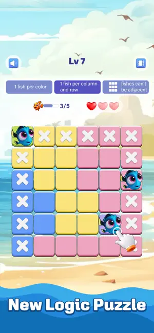 Fish Sudoku: cute watch puzzle screenshot 2