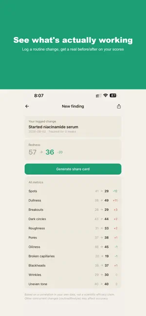 SkinArc: Skin Diary & Tracker screenshot 2