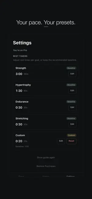 Calmset screenshot 4