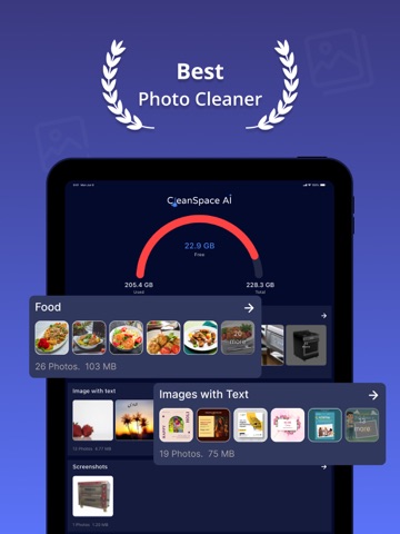 CleanSpace AI - Photo cleaner iPad screenshot