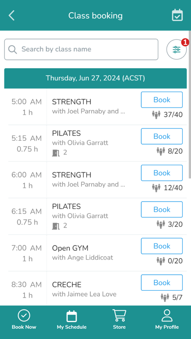 ARC Fitness Australia Screenshot
