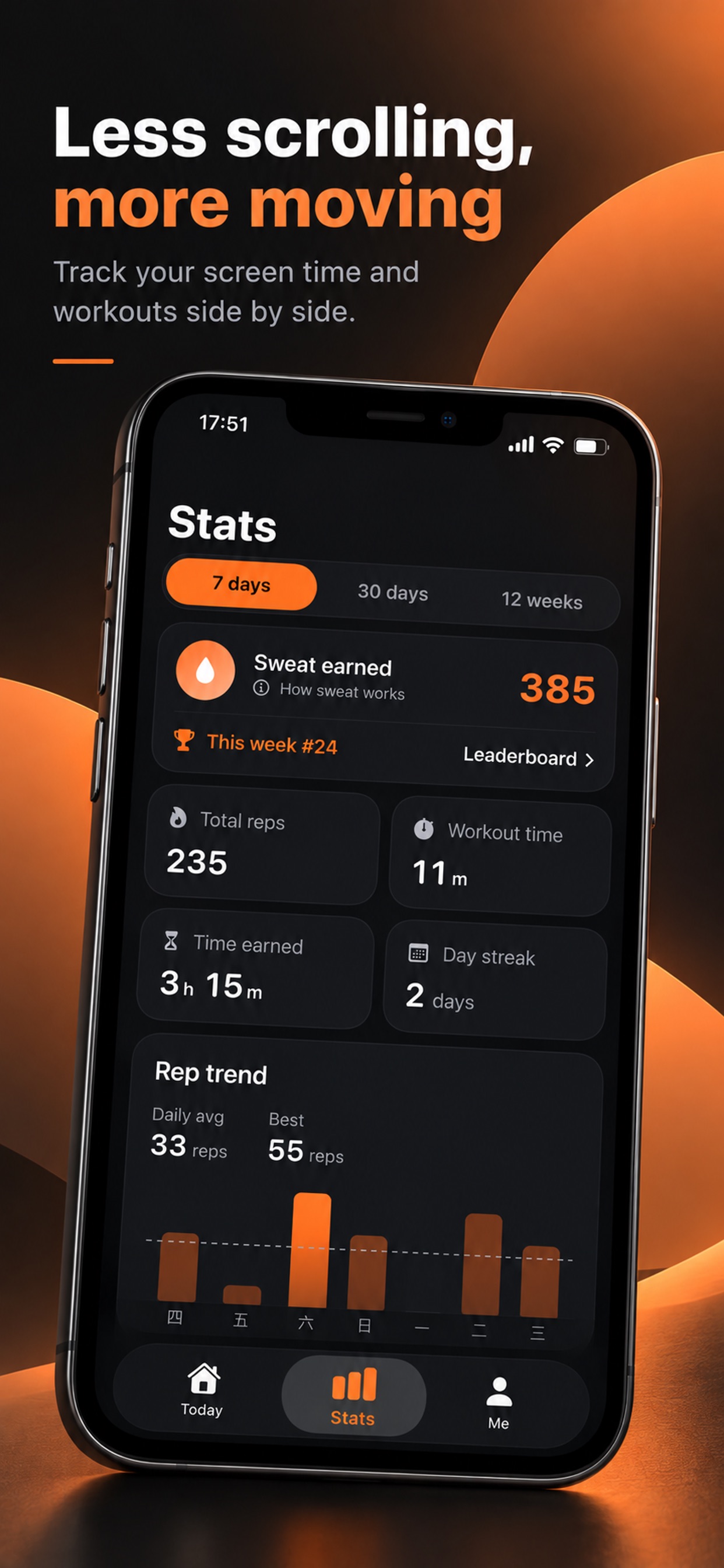 Screenshot 5 of MoveM – Exercise Unlocks Apps
