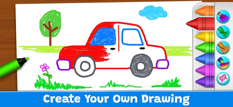 Coloring Games: Painting, Glow screenshot 2 of 10