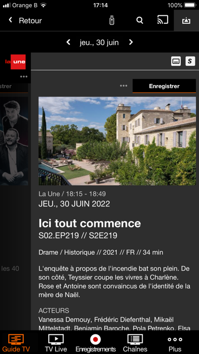 Screenshot #2 pour Orange TV BE