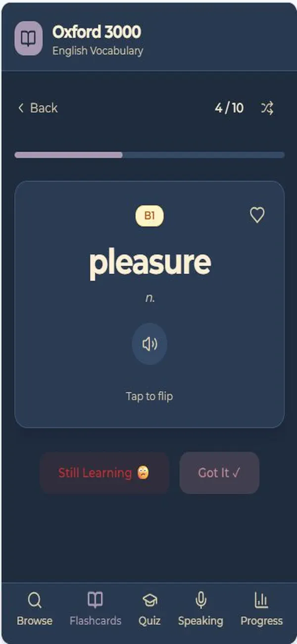 Screenshot #2 pour LexiCore Oxford 3K