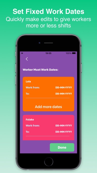 Simple Rota Maker Screenshot