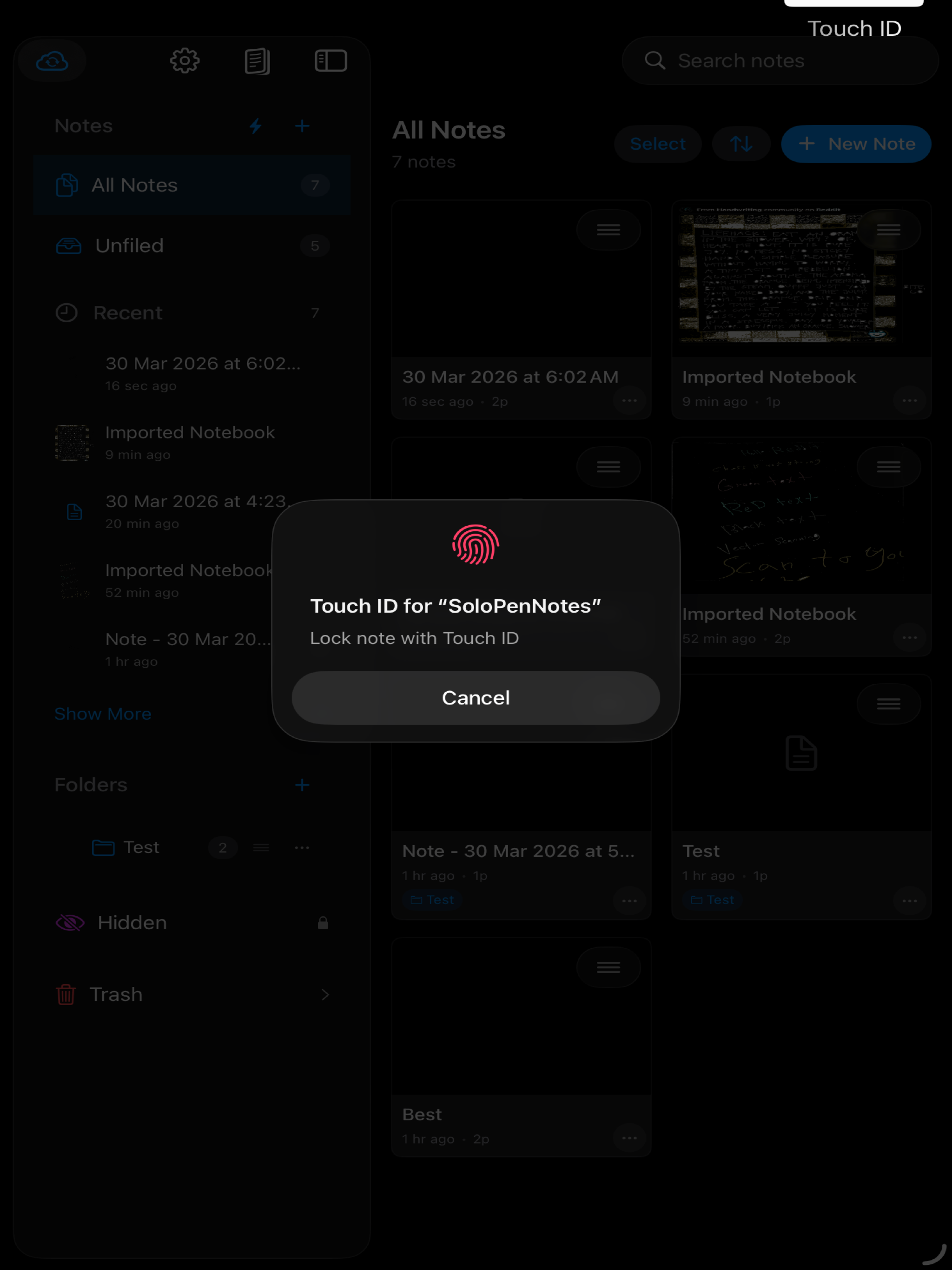 SoloPen Notes screenshot 9