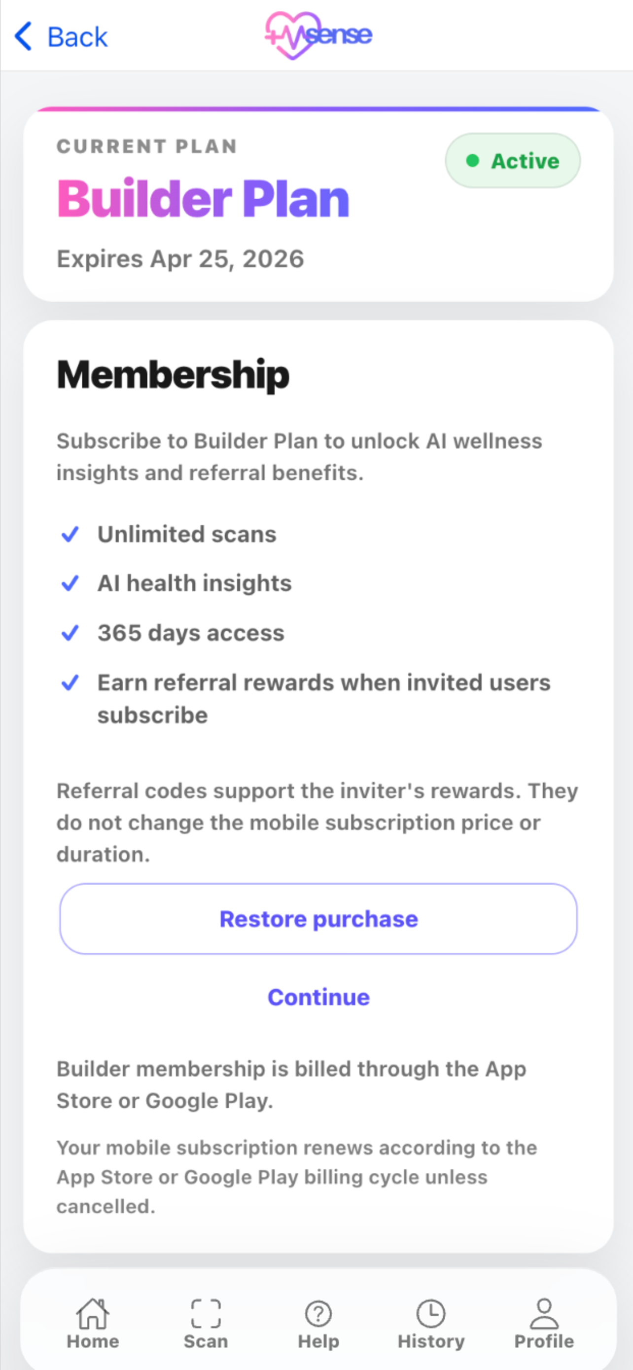 Vsense App
