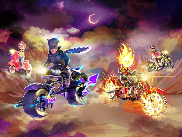 Dark Riders - Bike Game