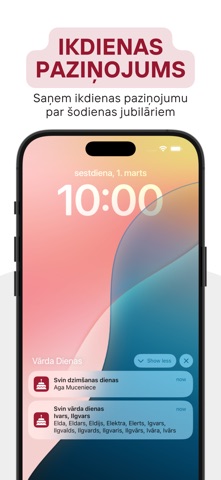 Latviesu Vardadienas screenshot