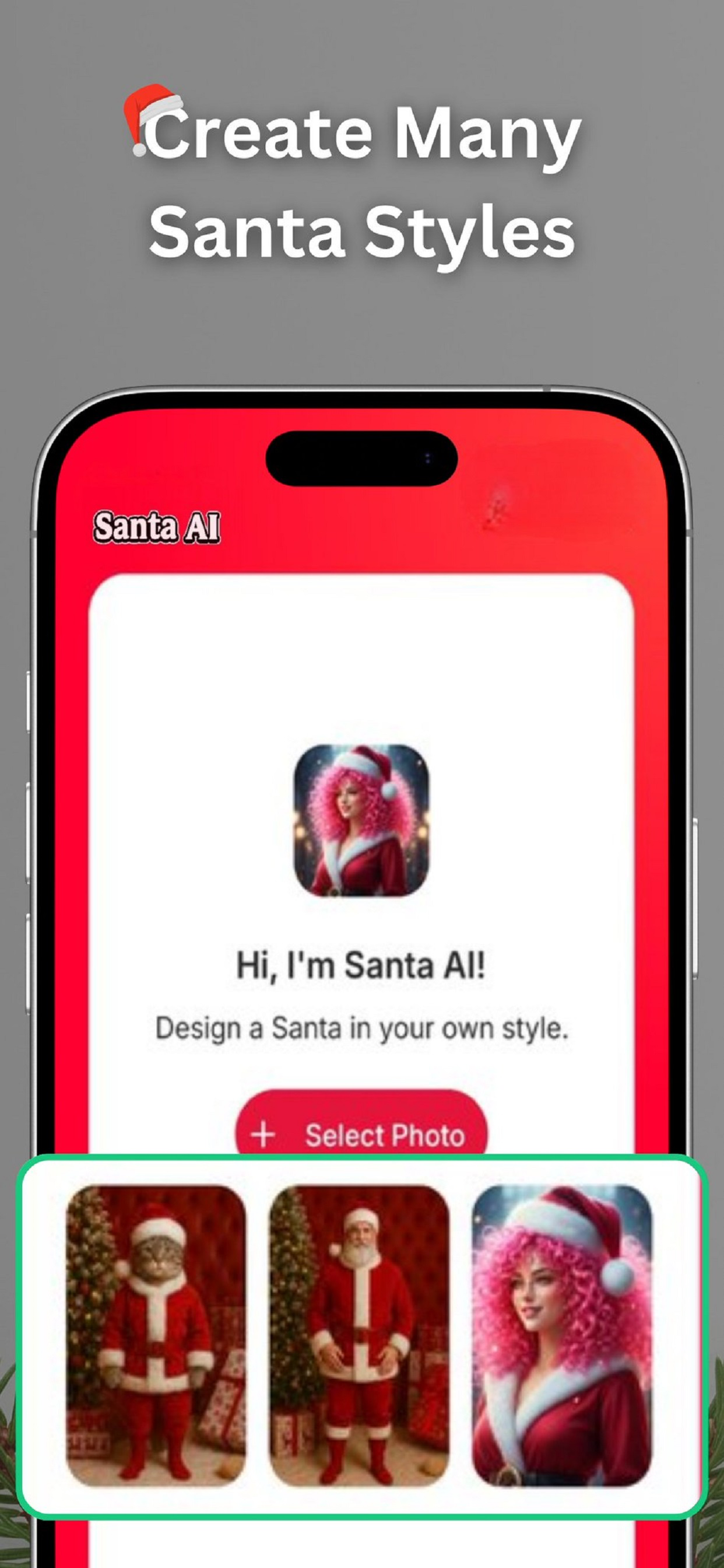 Santa AI - Photo Editor screenshot 4