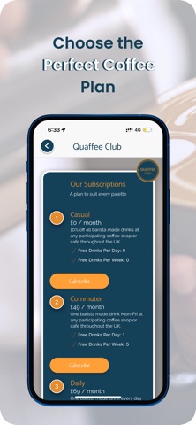 Quaffee Club screenshot