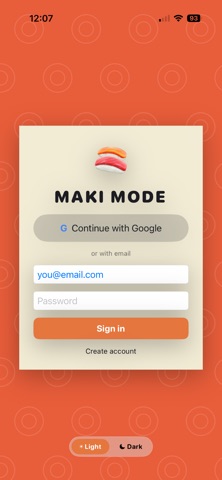 Maki Mode screenshot