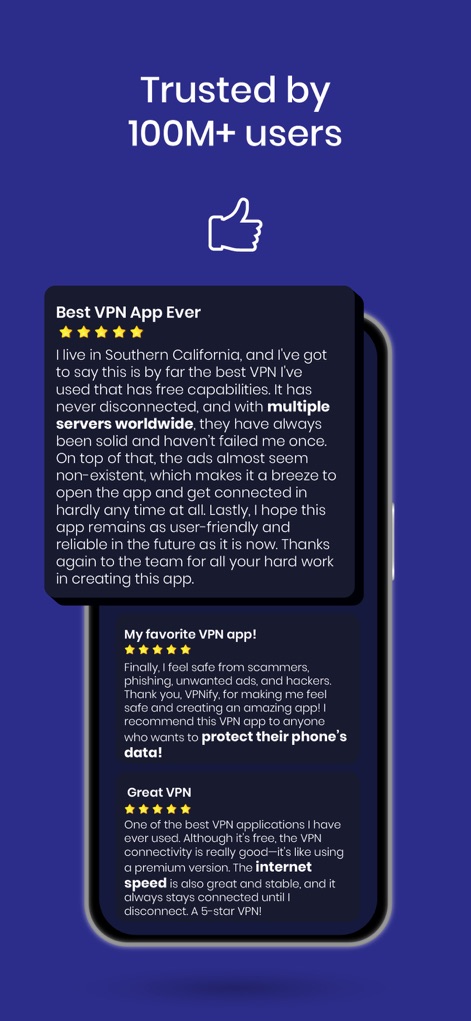 VPNIFY - Unlimited VPN - User Trust & Reviews
