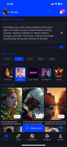 ExaArt : AI Masterpiece screenshot
