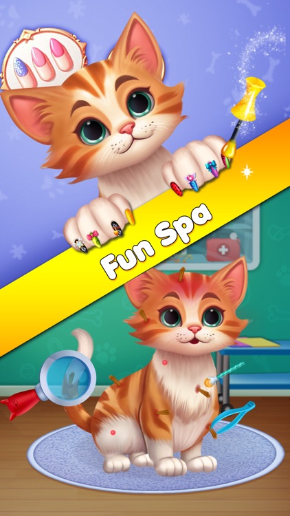 Cat Daycare Salon Kitty Game screenshot-4