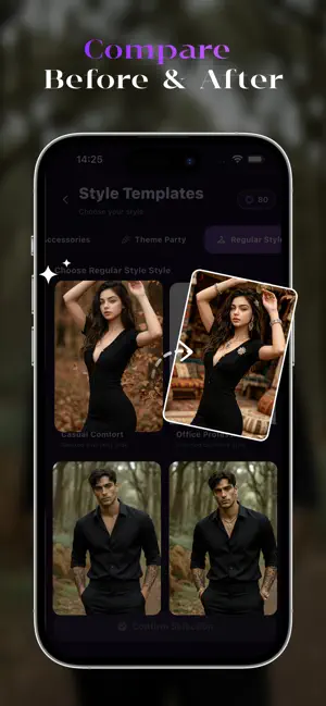 ChicFitIQ - AI Outfit Stylist iPhone screenshot 3