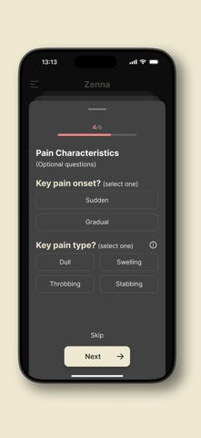 Zenna Migraine Wellness Sound iPhone screenshot