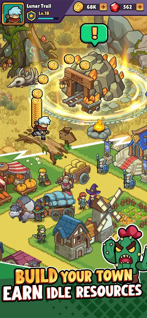 Backpack Legends Adventure RPG iOS Mod IPA screenshot 5 - iOS game interface