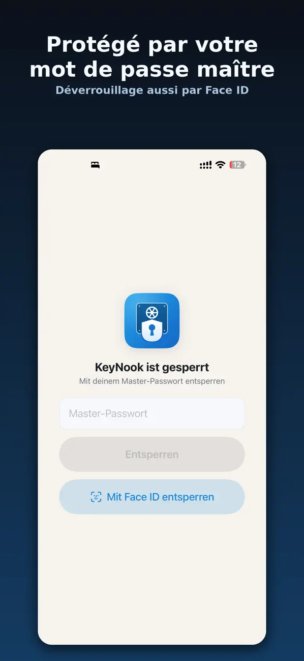 Screenshot #2 pour KeyNook – Mots de passe