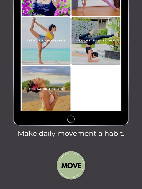 MOVE Training iPad screenshot 2 - Health & Fitness app
