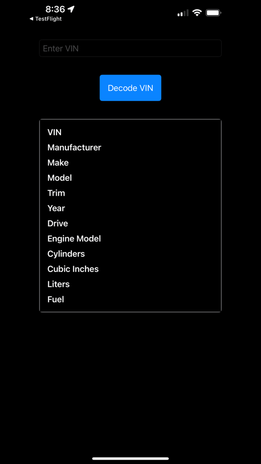 #2. VIN Decoder - Basic (iOS) 由: Dewayne Defoor