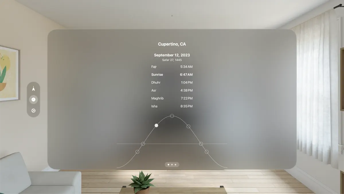Prayer Times - Leptos screenshot 1