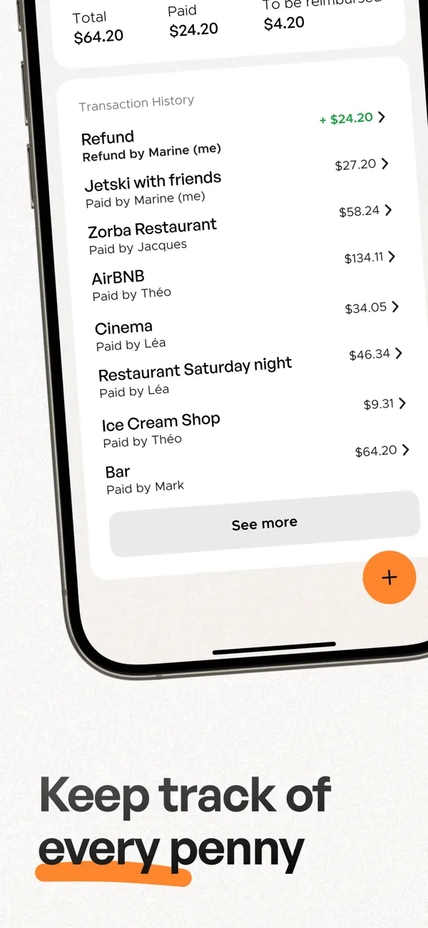 #2. Split - Expense Sharing (iOS) Podle: Theo Sementa