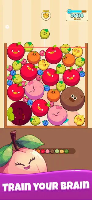 Fruit Clash - Sort & Merge screenshot 2