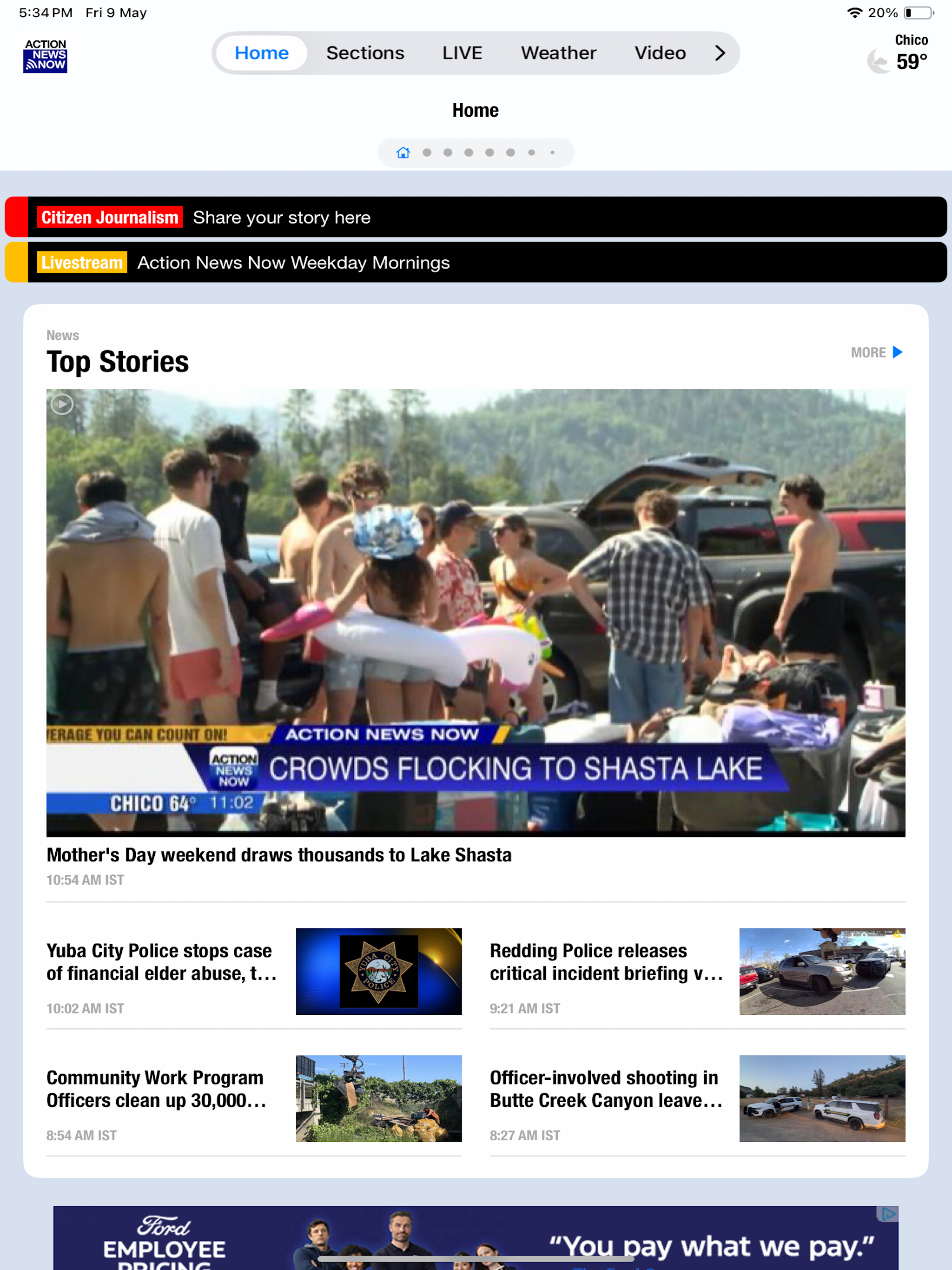 Action News Now Breaking News