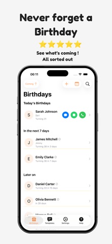 Birthday Reminder: HatchDay Screenshot 1 of 9