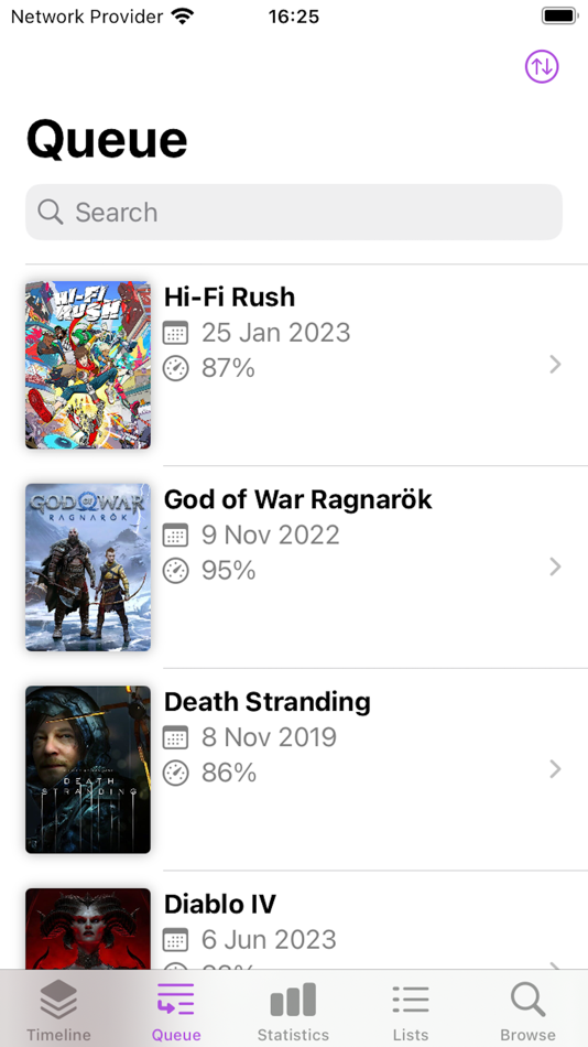 #3. Playlist: Video Game Tracker (iOS) By: Ben Walker
