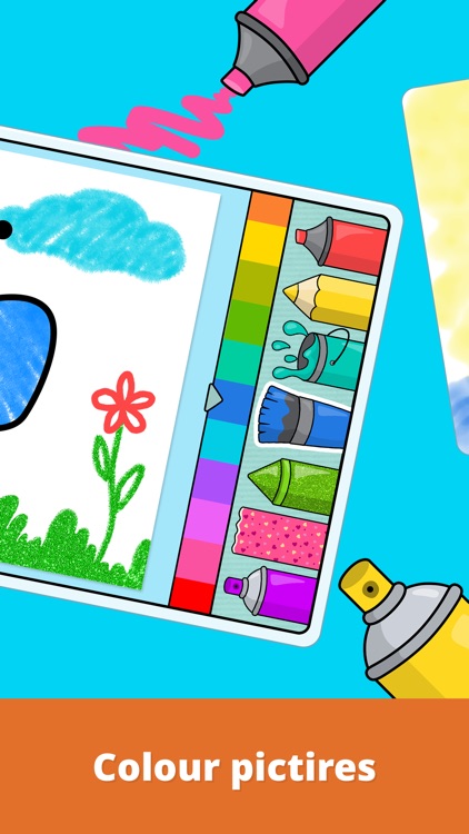Baby coloring book for kids 2+
