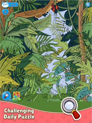 Cat's Journey - Hidden Object iPad screenshot