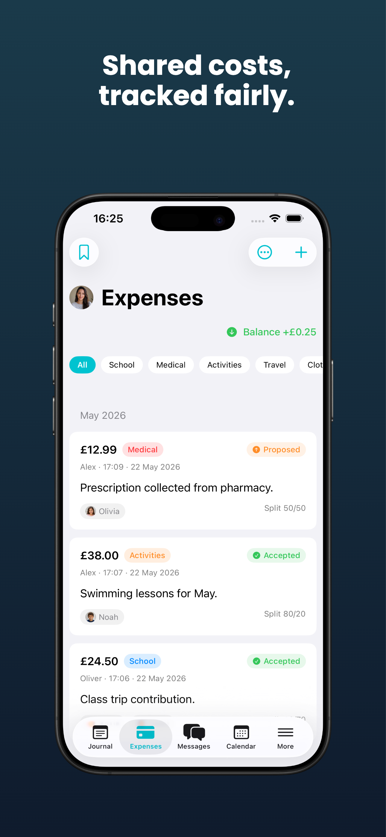 Parentlog screenshot 3