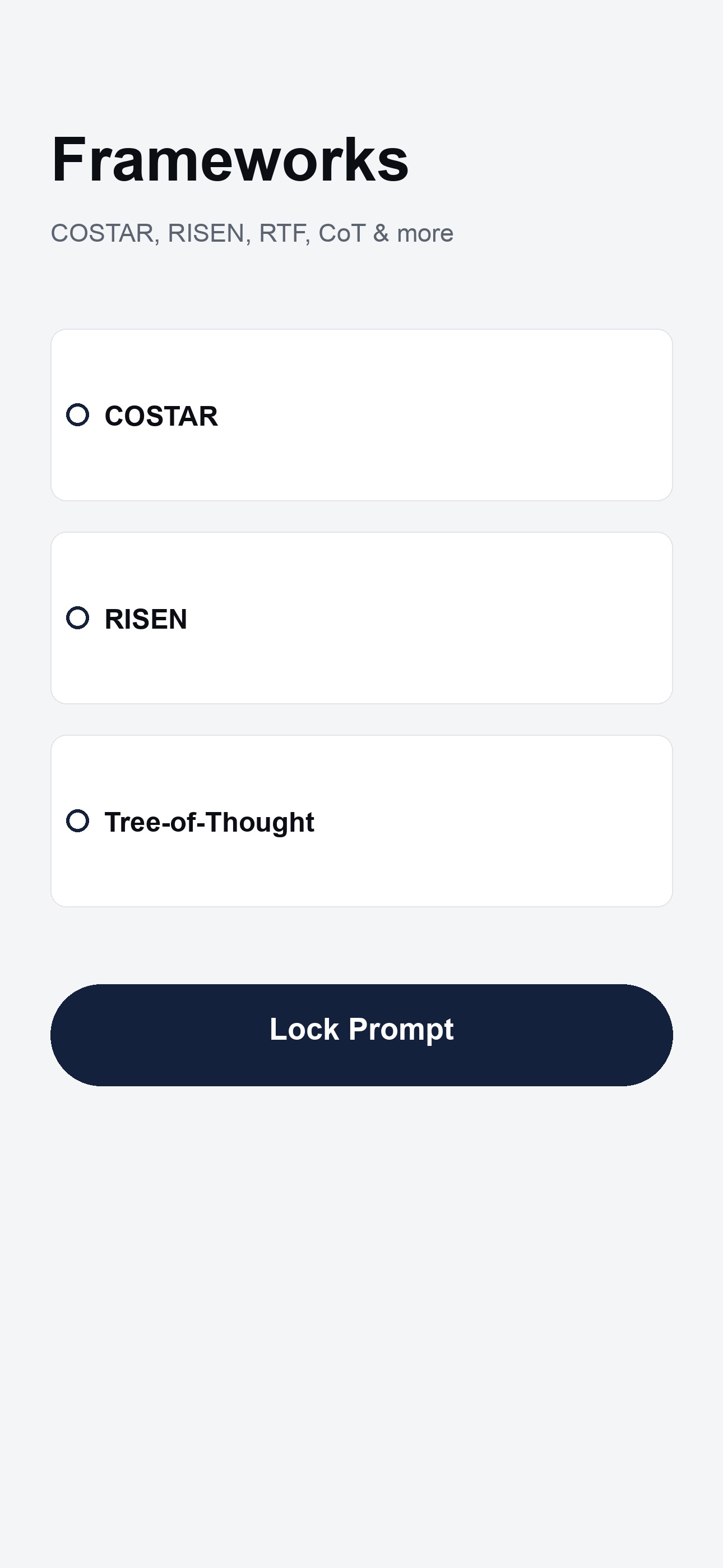 Screenshot 3 of WisePrompts: AI Prompt Maker