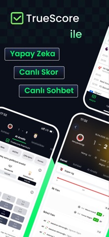 TrueScore: Canlı Skor screenshot