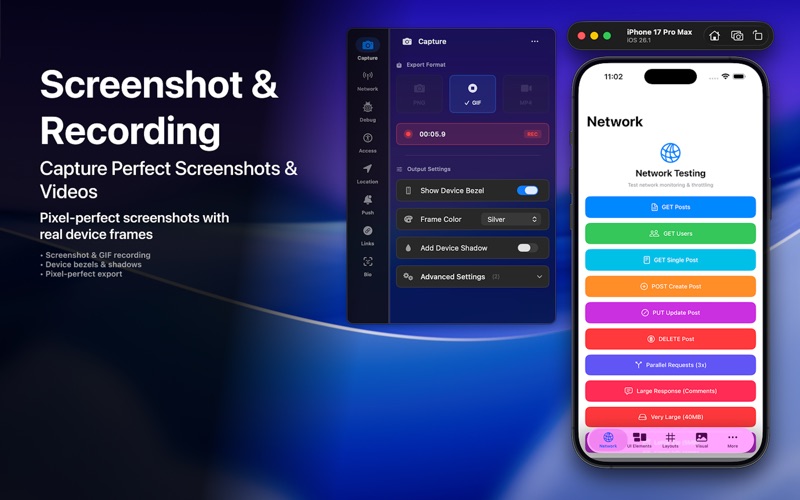 SimKit — Simulator Toolkit screenshot