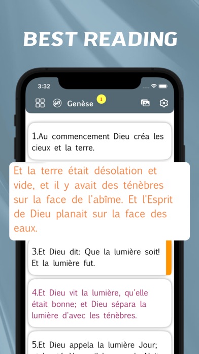 la Sainte Bible - offline Screenshot
